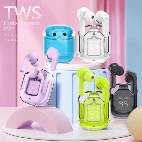 Air 31 TWS Earbuds Transparent Wireless Earbuds