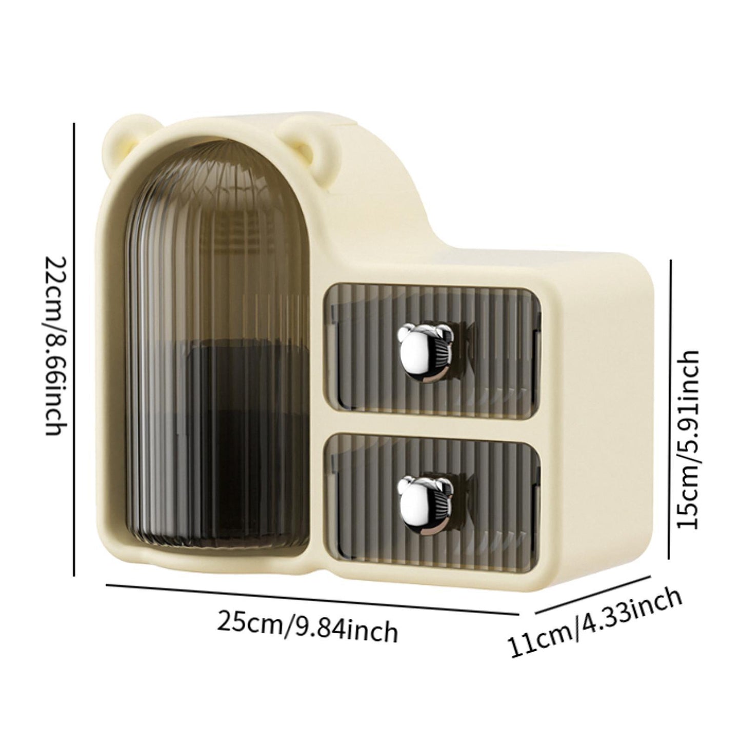 Cosmetic Organizer with Drawers in Pakistan – Stylish Makeup & Skincare Storage Box