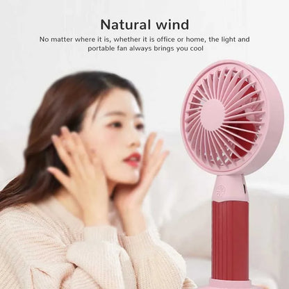 Mini Portable Handheld Fan – USB Rechargeable Personal Cooling Fan