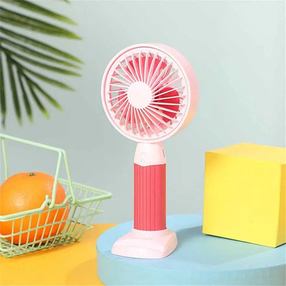 Mini Portable Handheld Fan – USB Rechargeable Personal Cooling Fan