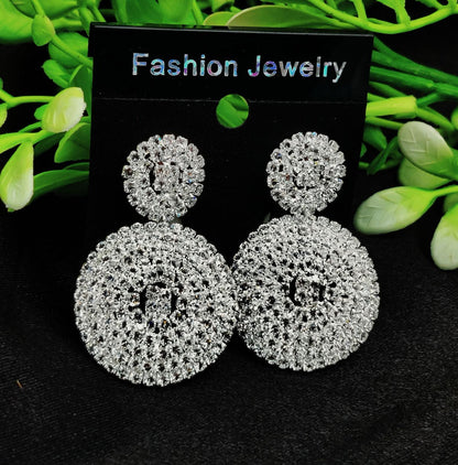Imported Tarnish-Free Silver Earrings – Premium Quality & Luxury Look for Girls & Women