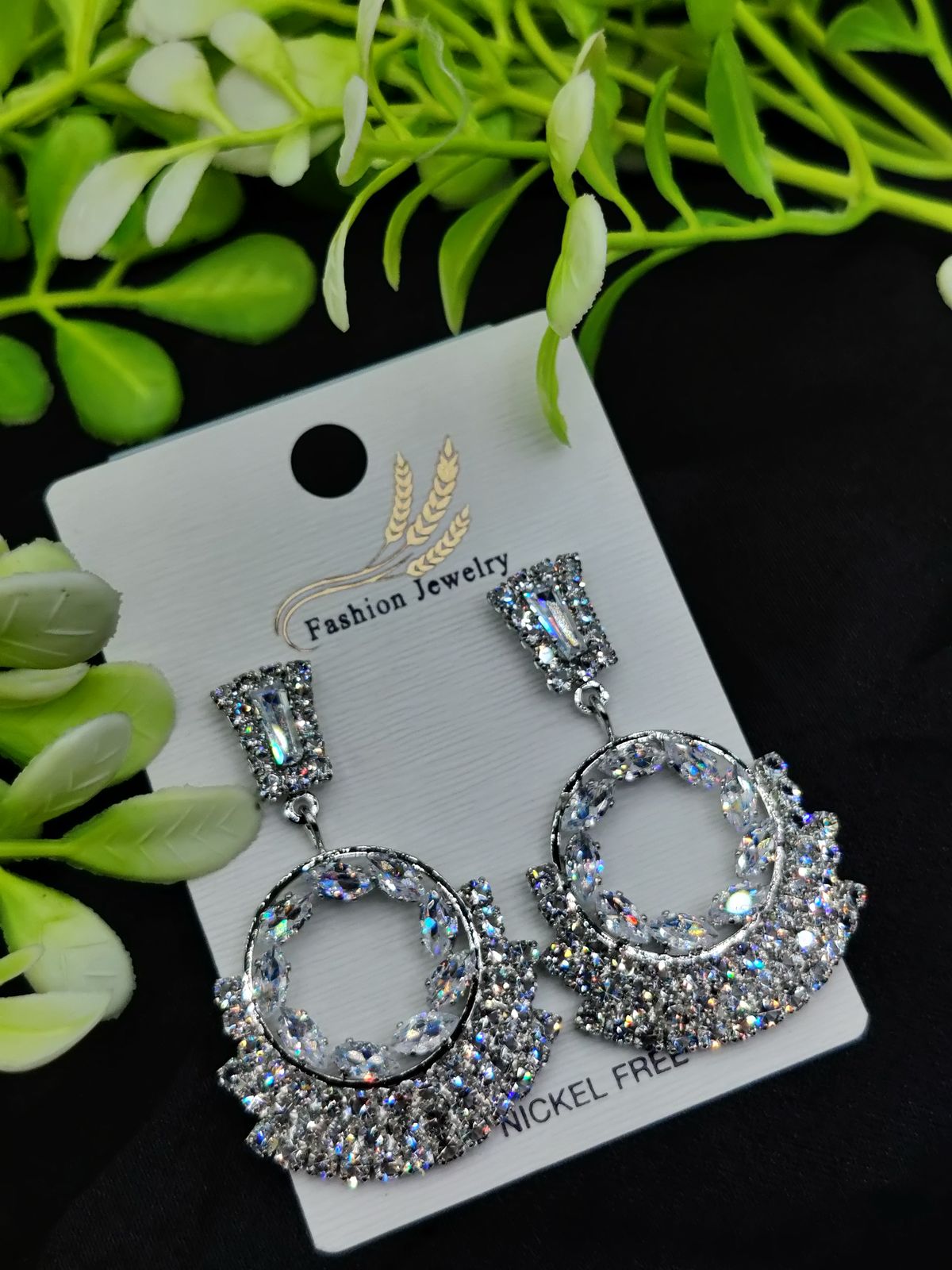 Elegant Silver Earrings – Multiple Designs: Floral Hoop, Crystal, Princess, Pearl & More | Premium Quality for Girls & Women | Luxury Look