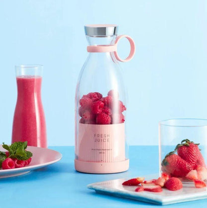 Mini Portable Electric Blender & Fruit Mixer for Smoothies and Juices