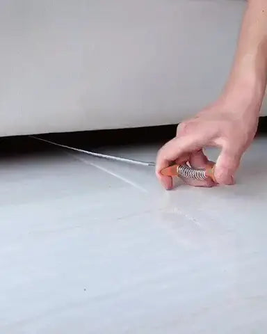 Stainless Steel Drain Cleaner – Flexible Hair Catching Wire for Sink & Shower